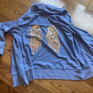 Victoria secret sparkle wing jacket large